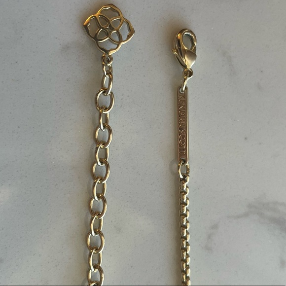 SOLD Kendra Scott Multicolor Y Necklace with Drawstring Bag - Picture 7 of 11